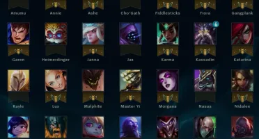 Conta LOL Smurf - 35 Champ 5 Skins (HOT)
