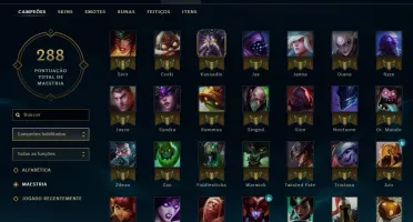 Conta League of legends G4,94 champ,50 skins,6 pag de runa