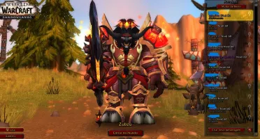 Vendo conta wow retail!