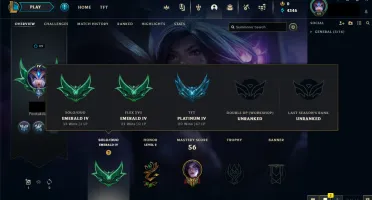 CONTA ESMERALDA otimo winrate email n confirmado!