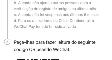 Verificação WeChat QR code