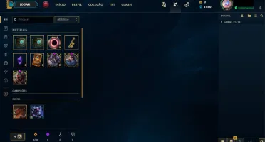 Conta de lol diamante season passada