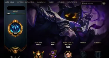 Conta lol gold 4