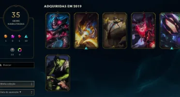 Conta lol gold 4