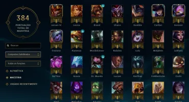Conta lol gold 4
