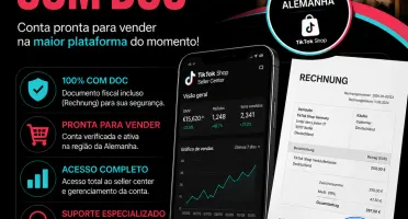 Conta Tiktok Shop Alemanha Com Doc