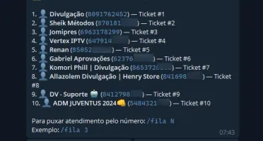 Bot Atendimento Telegram Script Python