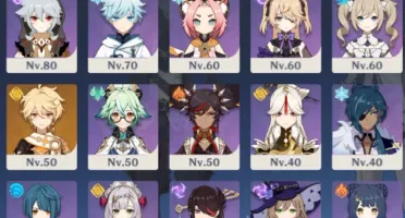 CONTA AR55 DILUC C1, TARTAGLIA C1, ZONG, XIAO