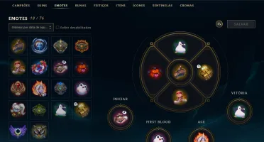 Conta de LoL