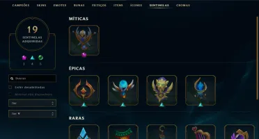 Conta de LoL