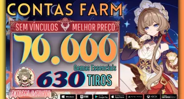 🟢GENSHIN IMPACT REROLL COM GEMA ESSENCIAL + DESTINOS ✨🔥