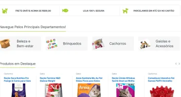 Loja Para Pet Shop em Wordpress Roda em PHP 8.4