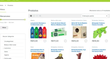 Loja Para Pet Shop em Wordpress Roda em PHP 8.4