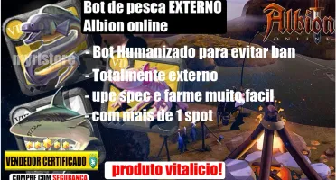 Bot de Pesca Albion online (VITALÍCIO)