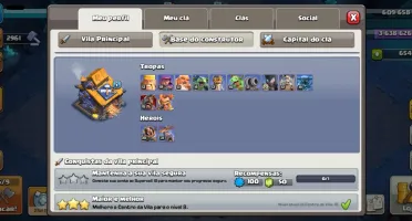 Clash of Clans CV 18 COM ***6** CONSTRUTORES
