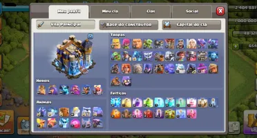 Clash of Clans CV 18 COM ***6** CONSTRUTORES