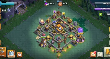 Clash of Clans CV 18 COM ***6** CONSTRUTORES