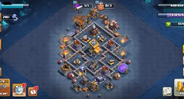 Clash of Clans CV 18 COM ***6** CONSTRUTORES