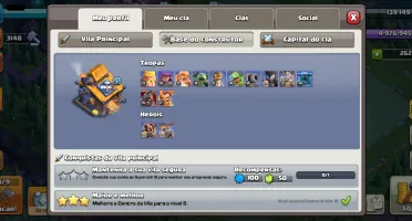 Clash of Clans CV 18 COM ***6** CONSTRUTORES