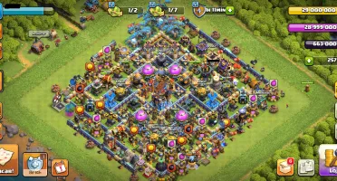 Clash of Clans CV 18 COM ***6** CONSTRUTORES