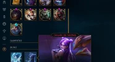 CONTA DE LOL B1, 11 skins, 1 LENDÁRIA, 5 ÉPICAS