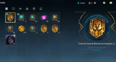 Conta wild rift/ 10 skins/ draven soul fighter