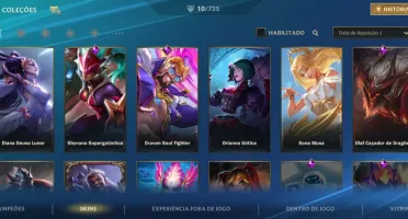 Conta wild rift/ 10 skins/ draven soul fighter