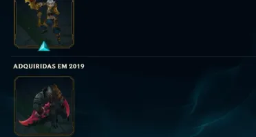Conta League of Legends Abandonada