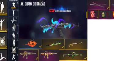 Conta Gemada Free Fire