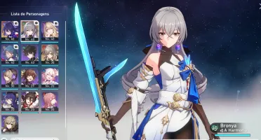 Honkai Star Rail Lvl 26 Seele + Bonya + arma T5 bailu