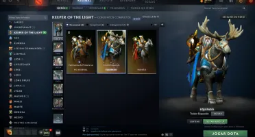 conta dota 2 divine , com cs prime e death by day litgh