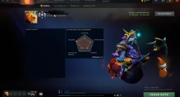 conta dota 2 divine , com cs prime e death by day litgh