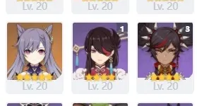 Zhongli Yoimiyah Ayaka Albedo Venti Childe DilucMonaJeanQiqi