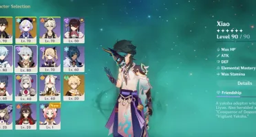 AR 54 - XIAO, ZHONGLI, QIQI