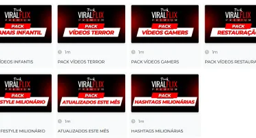 Pack ViralFlix Premium (Vídeos Virais)