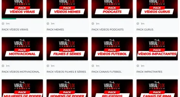 Pack ViralFlix Premium (Vídeos Virais)