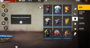 Conta de free fire