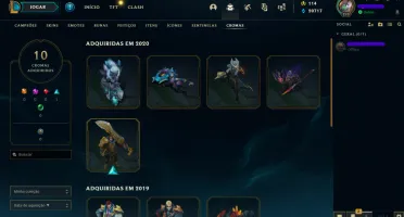 Conta League of Legends barata