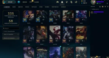 Conta League of Legends barata