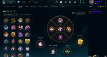 Conta League of Legends barata