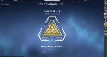 CONTA VALORANT PLATINA 1, COM SKINS