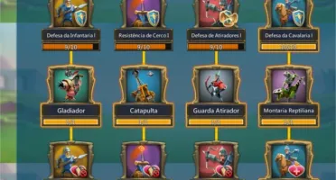 Conta de lords mobile [academia 25]