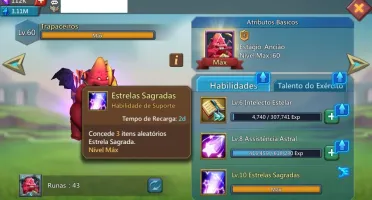 Conta de lords mobile [academia 25]