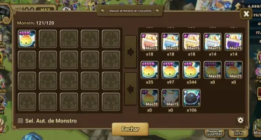 Conta Sw global End Game, PVE speed, 106 devilmon 17k crista