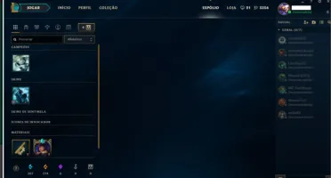 Conta LVL 30 - 36 Campeões - 11 Skins
