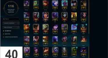Conta LVL 30 - 36 Campeões - 11 Skins