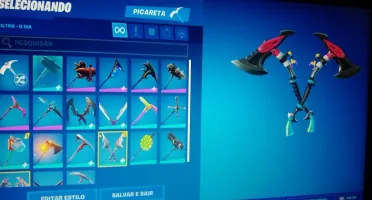 Conta Fortnite com varias skins/ Otimo preço.