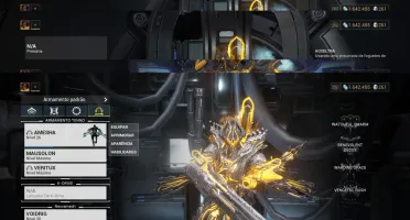 Conta warframe MR 14 PC vários frames prime / vault /skins