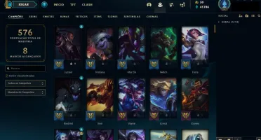 Conta League of legends 159 skins