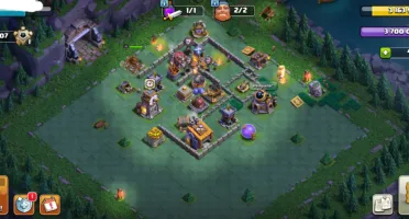 Clash of clans CV13 recém iniciado